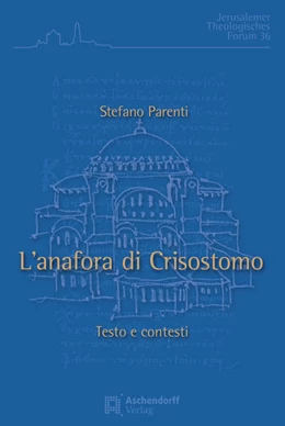 Abbildung von Parenti | L'Anafora di Crisostomo | 1. Auflage | 2020 | 36 | beck-shop.de