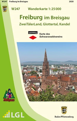 Abbildung von Wanderkarte 1:25 000 Freiburg im Breisgau | 1. Auflage | 2020 | beck-shop.de