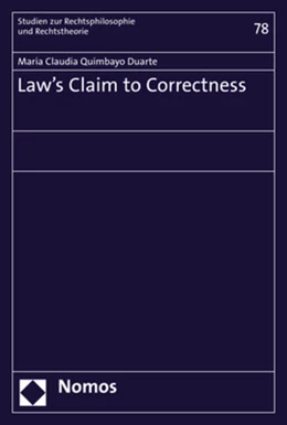 Abbildung von Quimbayo Duarte | Law´s Claim to Correctness | 1. Auflage | 2020 | beck-shop.de
