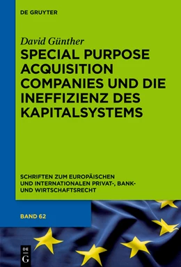 Abbildung von Günther | Special Purpose Acquisition Companies und die Ineffizienz des Kapitalsystems | 1. Auflage | 2025 | beck-shop.de