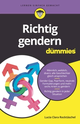 Abbildung von Rocktäschel | Richtig gendern für Dummies | 1. Auflage | 2021 | beck-shop.de