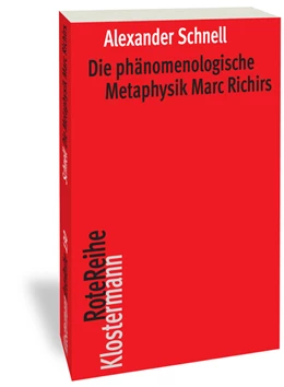 Abbildung von Schnell | Die phänomenologische Metaphysik Marc Richirs | 1. Auflage | 2020 | beck-shop.de