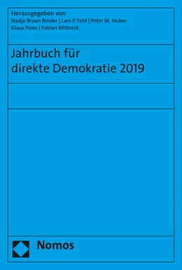 Abbildung von Braun Binder / Feld | Jahrbuch für direkte Demokratie 2019 | 1. Auflage | 2021 | beck-shop.de
