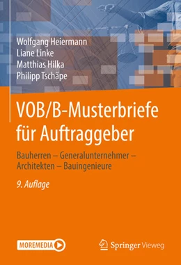 Abbildung von Heiermann / Linke | VOB/B-Musterbriefe für Auftraggeber | 9. Auflage | 2021 | beck-shop.de