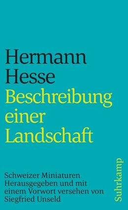 Abbildung von Hesse / Unseld | Beschreibung einer Landschaft | 1. Auflage | 2020 | beck-shop.de