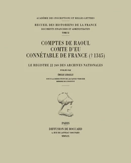 Abbildung von Comptes de Raoul, comte d'Eu, connétable de France († 1345) | 1. Auflage | 2019 | beck-shop.de