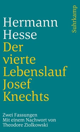 Abbildung von Hesse | Der vierte Lebenslauf Josef Knechts | 1. Auflage | 2020 | beck-shop.de