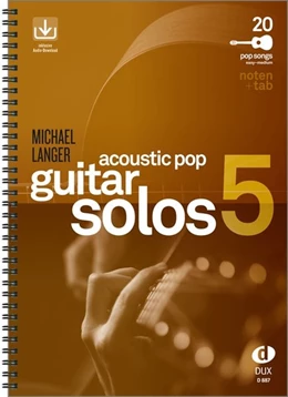 Abbildung von Acoustic Pop Guitar Solos 5 | 1. Auflage | 2020 | beck-shop.de
