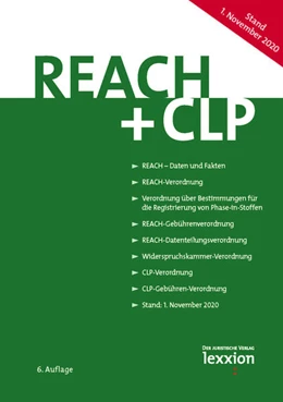 Abbildung von REACH + CLP | 6. Auflage | 2021 | beck-shop.de