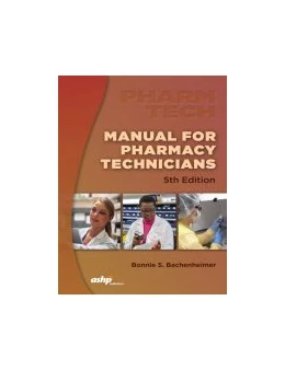 Abbildung von Manual for Pharmacy Technicians | 5. Auflage | 2019 | beck-shop.de