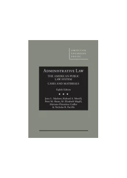 Abbildung von Administrative Law, The American Public Law System, Cases and Materials | 8. Auflage | 2019 | beck-shop.de