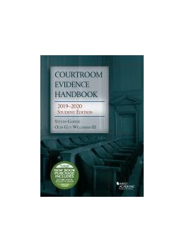 Abbildung von Courtroom Evidence Handbook, 2019-2020 Student Edition | 1. Auflage | 2019 | beck-shop.de