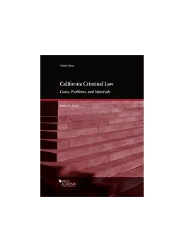Abbildung von California Criminal Law | 3. Auflage | 2019 | beck-shop.de