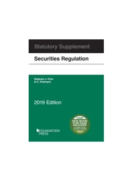 Abbildung von Securities Regulation Statutory Supplement, 2019 Edition | 1. Auflage | 2019 | beck-shop.de