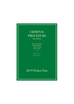 Abbildung von Criminal Procedure, Student Edition, 2019 Pocket Part | 6. Auflage | 2019 | beck-shop.de