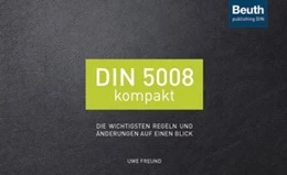 Abbildung von Freund | DIN 5008 kompakt | 1. Auflage | 2020 | beck-shop.de