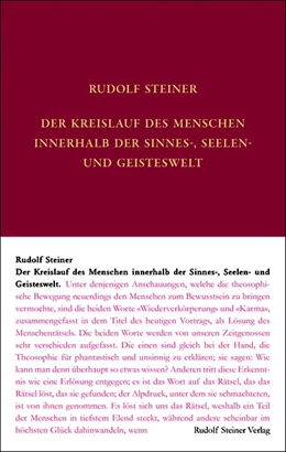Abbildung von Steiner / Leubin | Der Kreislauf des Menschen innerhalb der Sinnes-, Seelen- und Geisteswelt | 1. Auflage | 2021 | beck-shop.de