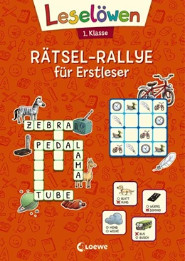Abbildung von Leselöwen Rätsel-Rallye für Erstleser - 1. Klasse (Orange) | 1. Auflage | 2021 | beck-shop.de