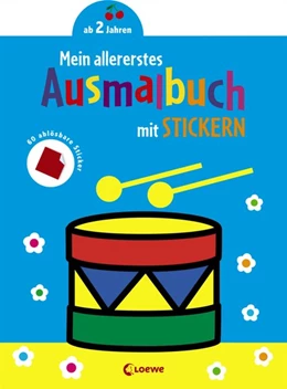 Abbildung von Mein allererstes Ausmalbuch mit Stickern (Trommel) | 1. Auflage | 2021 | beck-shop.de