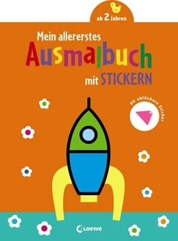 Abbildung von Mein allererstes Ausmalbuch mit Stickern (Rakete) | 1. Auflage | 2021 | beck-shop.de