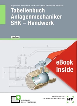 Abbildung von Wagenleiter / Bux | eBook inside: Buch und eBook Tabellenbuch Anlagenmechaniker SHK - Handwerk | 4. Auflage | 2022 | beck-shop.de