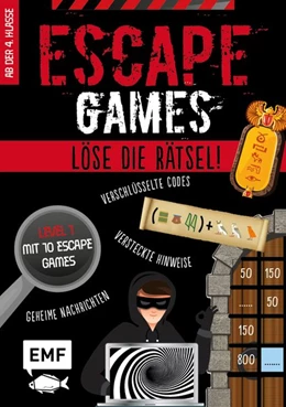 Abbildung von Quénée | Escape Games Level 1 (rot) - Löse die Rätsel! - 10 Escape Games ab der 4. Klasse | 1. Auflage | 2021 | beck-shop.de