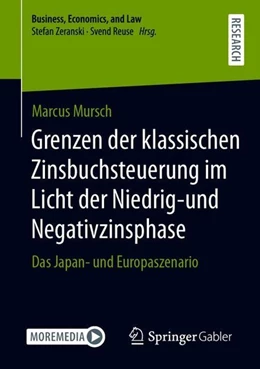 Abbildung von Mursch | Grenzen der klassischen Zinsbuchsteuerung im Licht der Niedrig-und Negativzinsphase | 1. Auflage | 2020 | beck-shop.de