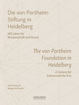 Abbildung von Dietrich / Pavaloi | Die von Portheim-Stiftung in Heidelberg | 1. Auflage | 2020 | beck-shop.de