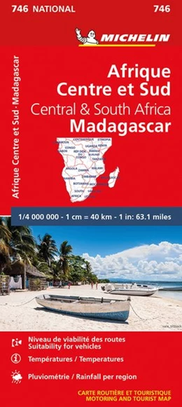 Abbildung von Michelin | Michelin Zentral- und Südafrika, Madagaskar | 1. Auflage | 2023 | beck-shop.de