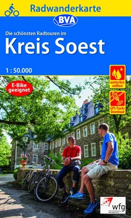 Abbildung von Radwanderkarte BVA Die schönsten Radtouren im Kreis Soest 1:50.000, reiß- und wetterfest, GPS-Tracks Download | 3. Auflage | 2021 | beck-shop.de