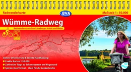 Abbildung von Kompakt-Spiralo BVA Wümme-Radweg, 1:50.000, mit GPS-Track Download | 5. Auflage | 2021 | beck-shop.de