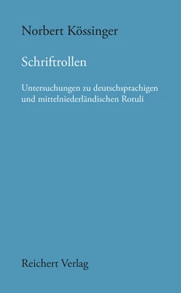 Abbildung von Kössinger | Schriftrollen | 1. Auflage | 2020 | beck-shop.de