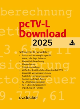 Abbildung von pcTV-L Download 2025 | 1. Auflage | | beck-shop.de