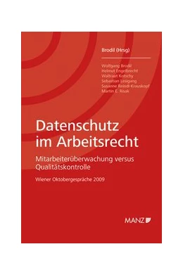Abbildung von Brodil | Datenschutz im Arbeitsrecht | 1. Auflage | 2010 | beck-shop.de
