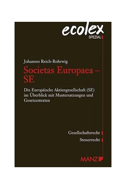 Abbildung von Reich-Rohrwig | Societas Europaea - SE | 1. Auflage | 2006 | 14 | beck-shop.de