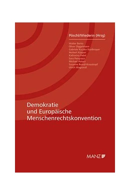 Abbildung von Pöschl / Wiederin | Demokratie und Europäische Menschenrechtskonvention | 1. Auflage | 2020 | beck-shop.de