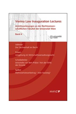 Abbildung von Jabloner / Potacs | Vienna Law Inauguration Lectures Antrittsvorlesungen an d. Rechtswissenschaftlichen Fakultät der Universität Wien | 1. Auflage | 2019 | 4 | beck-shop.de
