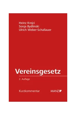 Abbildung von Krejci / Bydlinski | Vereinsgesetz 2002 | 2. Auflage | 2009 | beck-shop.de