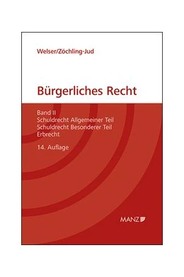 Abbildung von Welser / Zöchling-Jud | Grundriss des bürgerlichen Rechts | 14. Auflage | 2015 | beck-shop.de
