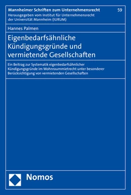 Abbildung von Palmen | Eigenbedarfsähnliche Kündigungsgründe und vermietende Gesellschaften | 1. Auflage | 2021 | 59 | beck-shop.de