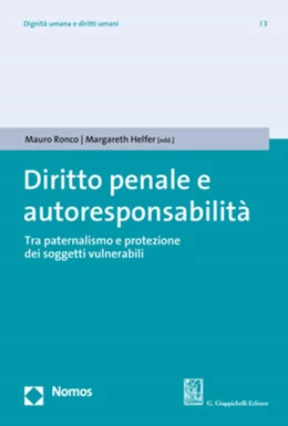 Abbildung von Ronco / Helfer | Diritto penale e autoresponsabilità | 1. Auflage | 2021 | 3 | beck-shop.de