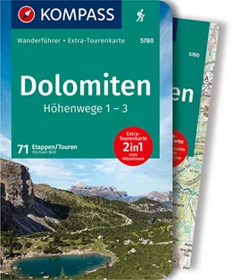 Abbildung von Will | KOMPASS Wanderführer Dolomiten Höhenweg 1 bis 3, 71 Touren | 1. Auflage | 2021 | beck-shop.de