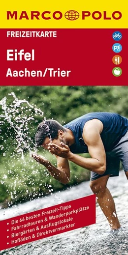 Abbildung von MARCO POLO Freizeitkarte 25 Eifel, Aachen, Trier 1:120.000 | 2. Auflage | 2021 | beck-shop.de