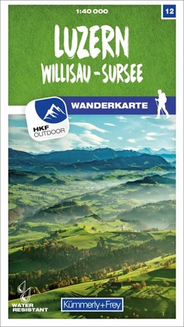 Abbildung von Hallwag Kümmerly+Frey AG | Luzern Willisau Sursee Nr. 12 Wanderkarte 1:40 000 | 1. Auflage | 2021 | beck-shop.de