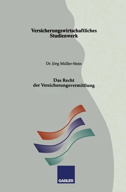 Abbildung von Müller-Stein | Das Recht der Versicherungsvermittlung | 2. Auflage | 2013 | beck-shop.de