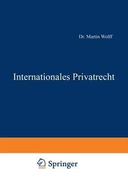Abbildung von Wolff / Kohlrausch | Internationales Privatrecht | 1. Auflage | 2013 | beck-shop.de