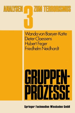 Abbildung von Baeyer-Katte / Claessens | Gruppenprozesse | 1. Auflage | 2013 | beck-shop.de