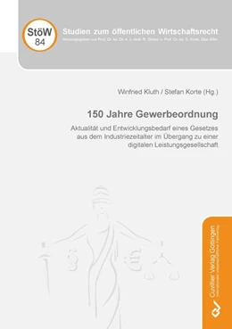 Abbildung von Korte / Kluth | 150 Jahre Gewerbeordnung | 1. Auflage | 2020 | beck-shop.de