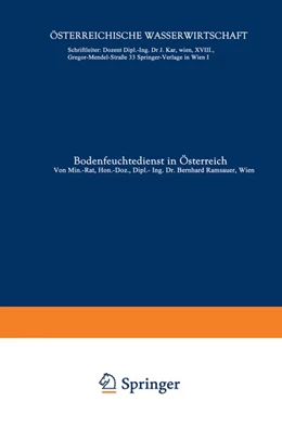 Abbildung von Ramsauer | Bodenfeuchtedienst in Österreich | 1. Auflage | 2019 | beck-shop.de