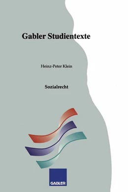 Abbildung von Klein | Sozialrecht | 1. Auflage | 2013 | beck-shop.de